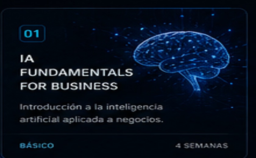 IA FUNDAMENTALS FOR BUSINESS
